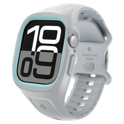 Futrola Spigen Liquid Air Pro za Apple Watch Series 10 / 11 46mm, Siva ACS09318