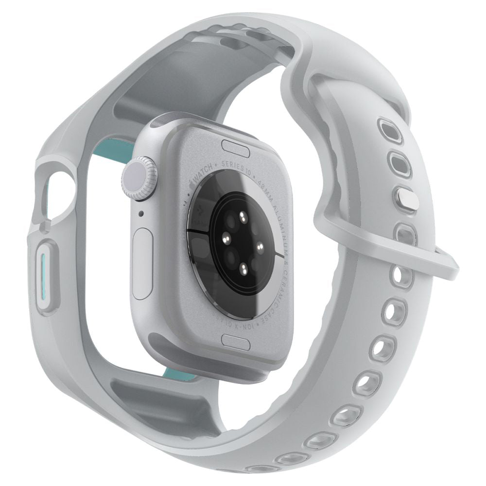 Futrola Spigen Liquid Air Pro za Apple Watch Series 10 / 11 46mm, Siva ACS09318