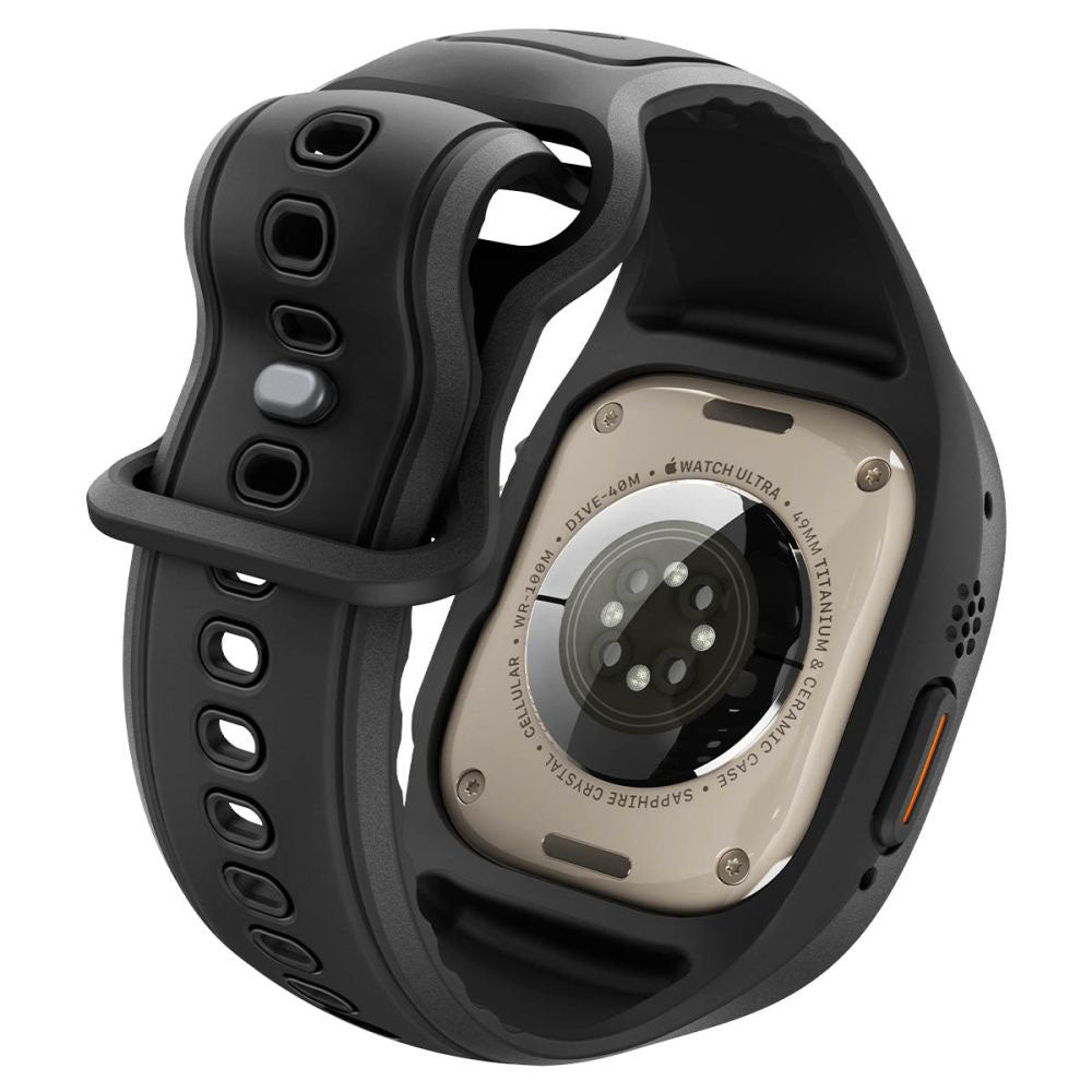 Spigen Liquid Air Pro s zaštitnikom zaslona za Apple Watch Ultra Series, Crna Mat ACS11416