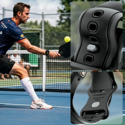 Spigen Liquid Air Pro s zaštitnikom zaslona za Apple Watch Ultra Series, Crna Mat ACS11416