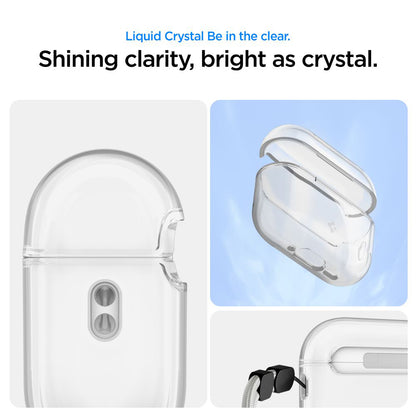 Futrola Spigen Liquid Crystal za Apple AirPods Pro 3, Prozirna ACS10019