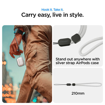 Futrola Spigen Liquid Crystal za Apple AirPods Pro 3, Prozirna ACS10019