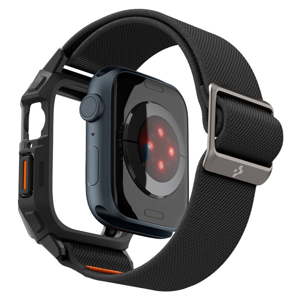 Spigen Lite Fit Pro futrola za Apple Watch 44mm seriju, Mat crna ACS07103