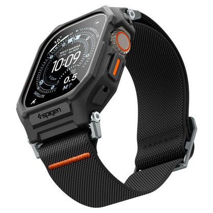 Spigen Lite Fit Pro futrola s zaštitnikom ekrana za Apple Watch Ultra Series, Crna Mat ACS11415