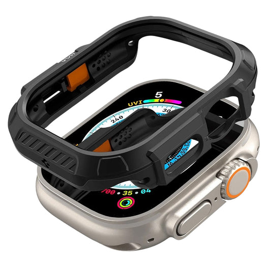 Spigen Lock Fit kućište za Apple Watch Ultra Series, Mat Crna ACS06208