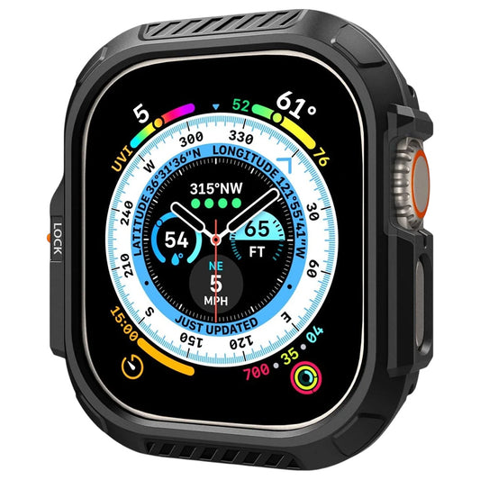 Spigen Lock Fit kućište za Apple Watch Ultra Series, Mat Crna ACS06208
