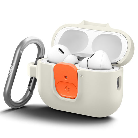 Futrola Spigen Nano Pop za Apple AirPods Pro 3, Bež Narančasta