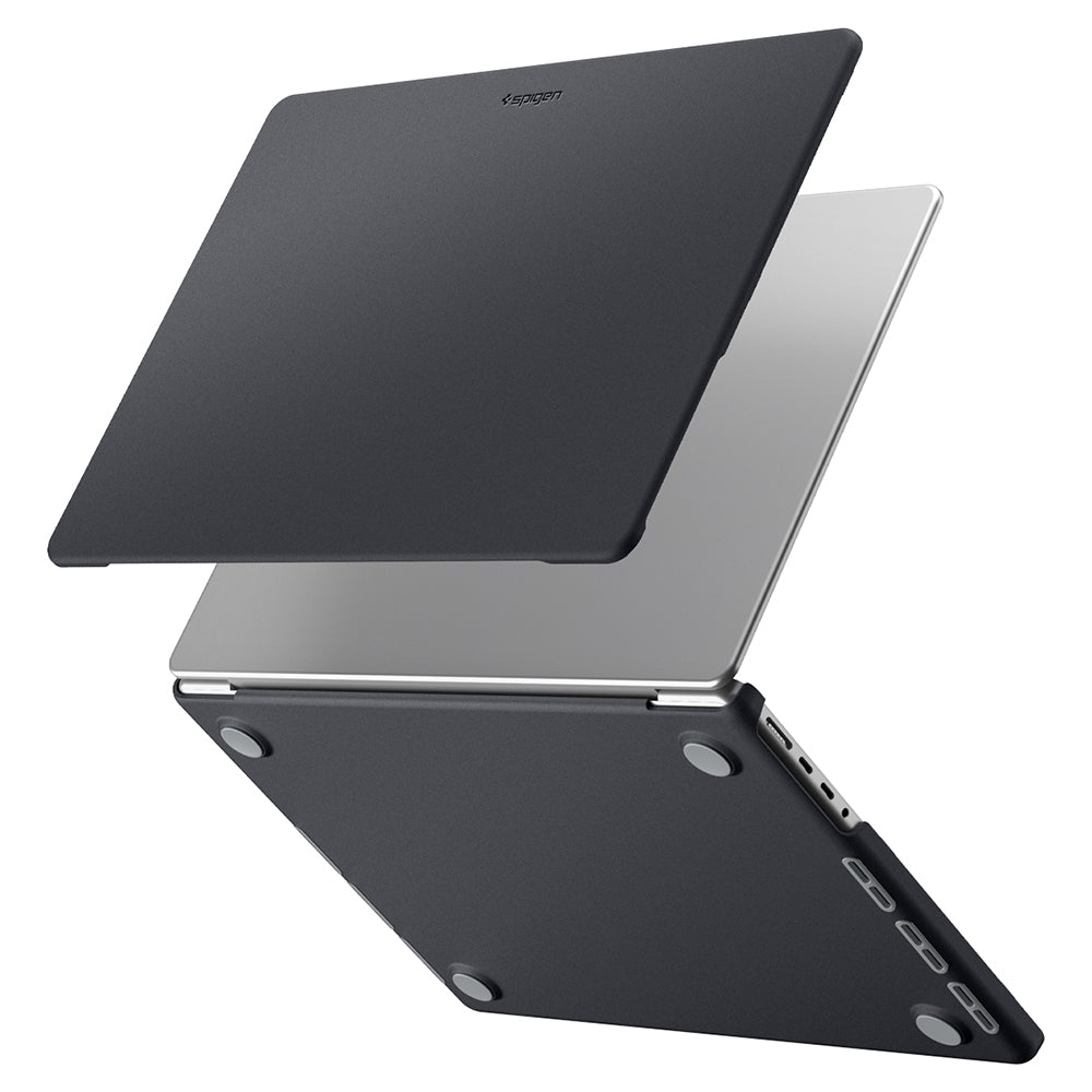 Spigen Nano Pop futrola za Apple MacBook Pro 16 inča (2026) / (2024) / (2023) / (2021), Crna ACS11275