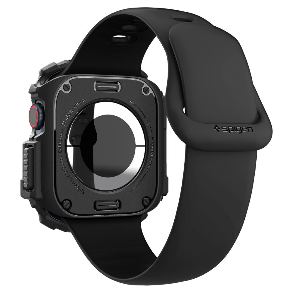 Spigen Rugged Armor futrola za Apple Watch Series 10 / 11 42mm, Crna ACS08585