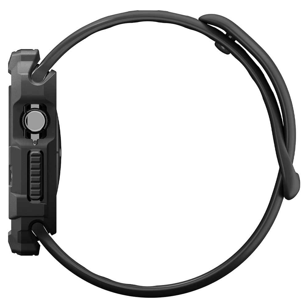 Spigen Rugged Armor maska za Apple Watch Series 12 42 mm, mat crna ACS11877