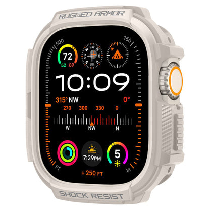 Futrola Spigen Rugged Armor za Apple Watch Ultra Series, Bež ACS07381