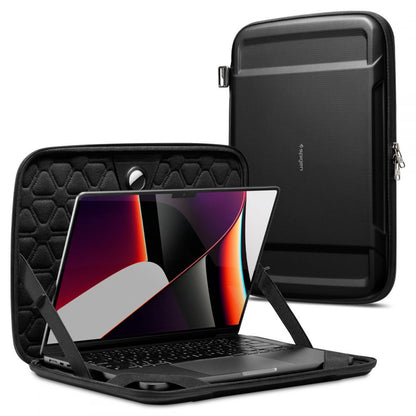 Spigen Rugged Armor torbica za laptop 13inch - 14inch, Crna AFA04270