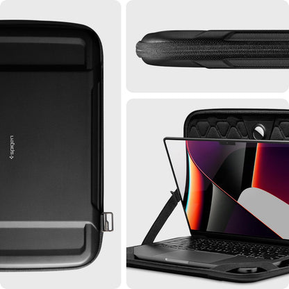 Spigen Rugged Armor torbica za laptop 13inch - 14inch, Crna AFA04270