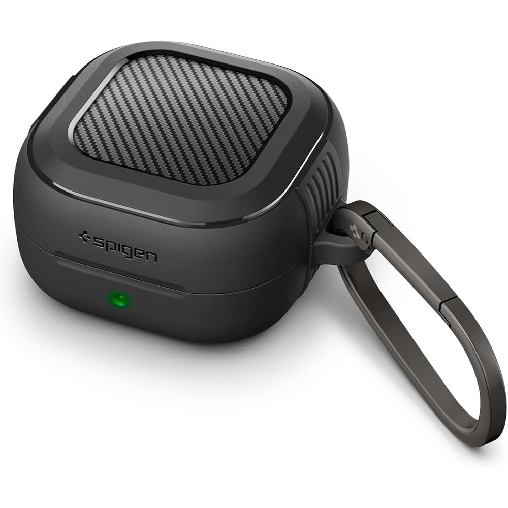 Futrola Spigen Rugged Armor za Samsung Galaxy Buds4 / Buds4 Pro, Mat Crna ACS11200