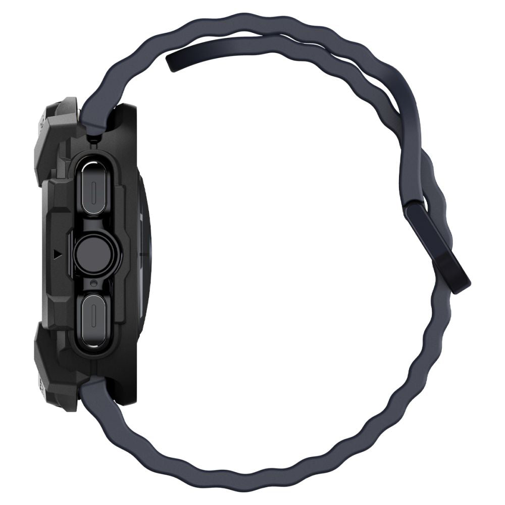 Futrola Spigen Rugged Armor za Samsung Galaxy Watch Ultra, Crna