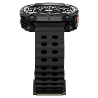 Spigen Rugged Armor maska za Samsung Galaxy Watch Ultra2, Crna Mat ACS11611
