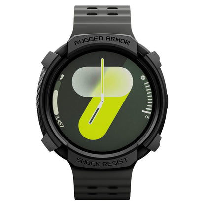 Spigen Rugged Armor maska za Samsung Galaxy Watch8 44mm, Crna Mat ACS10006