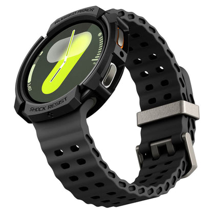 Spigen Rugged Armor maska za Samsung Galaxy Watch8 44mm, Crna Mat ACS10006