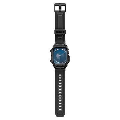 Futrola Spigen Rugged Armor Pro za Apple Watch Series 10 42mm, Mat Crna ACS08591