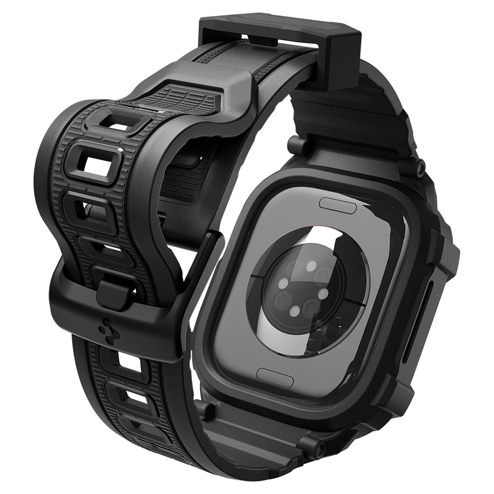 Spigen Rugged Armor Pro kućište za Apple Watch Series 12 46mm, Crna Mat ACS11894
