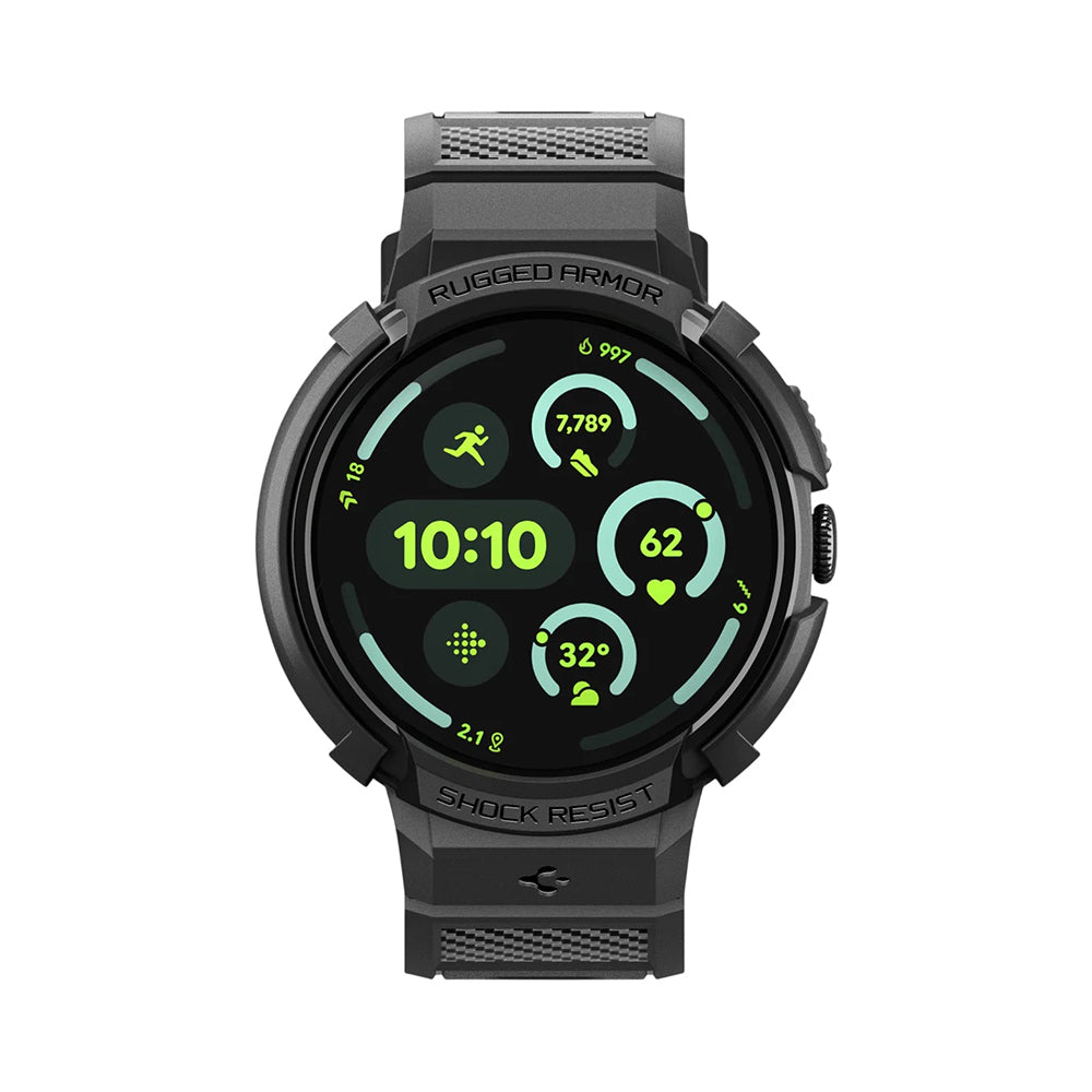 Spigen Rugged Armor Pro kućište za Google Pixel Watch 41mm Series, Crna ACS09484