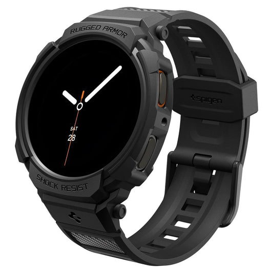 Spigen Rugged Armor Pro futrola za Samsung Galaxy Watch8 44mm, Crna ACS10007