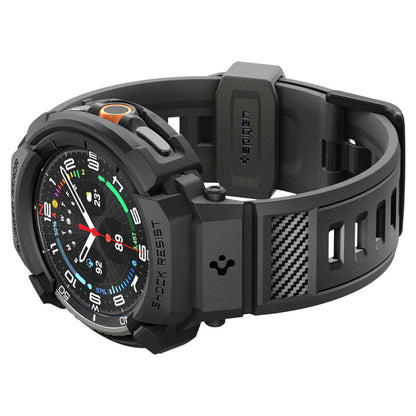 Futrola Spigen Rugged Armor Pro za Samsung Galaxy Watch8 Classic, Mat Crna ACS10013