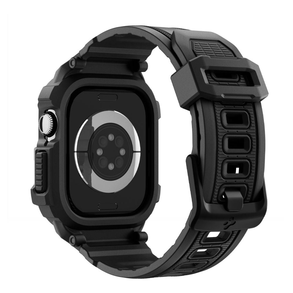 Futrola Spigen Rugged Armor Pro V2 za Apple Watch Series 10 / 11 42mm, Mat Crna ACS10494