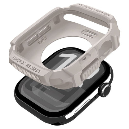 Futrola Spigen Rugged Armor V2 za Apple Watch Series 10 / 11 42mm, Bež