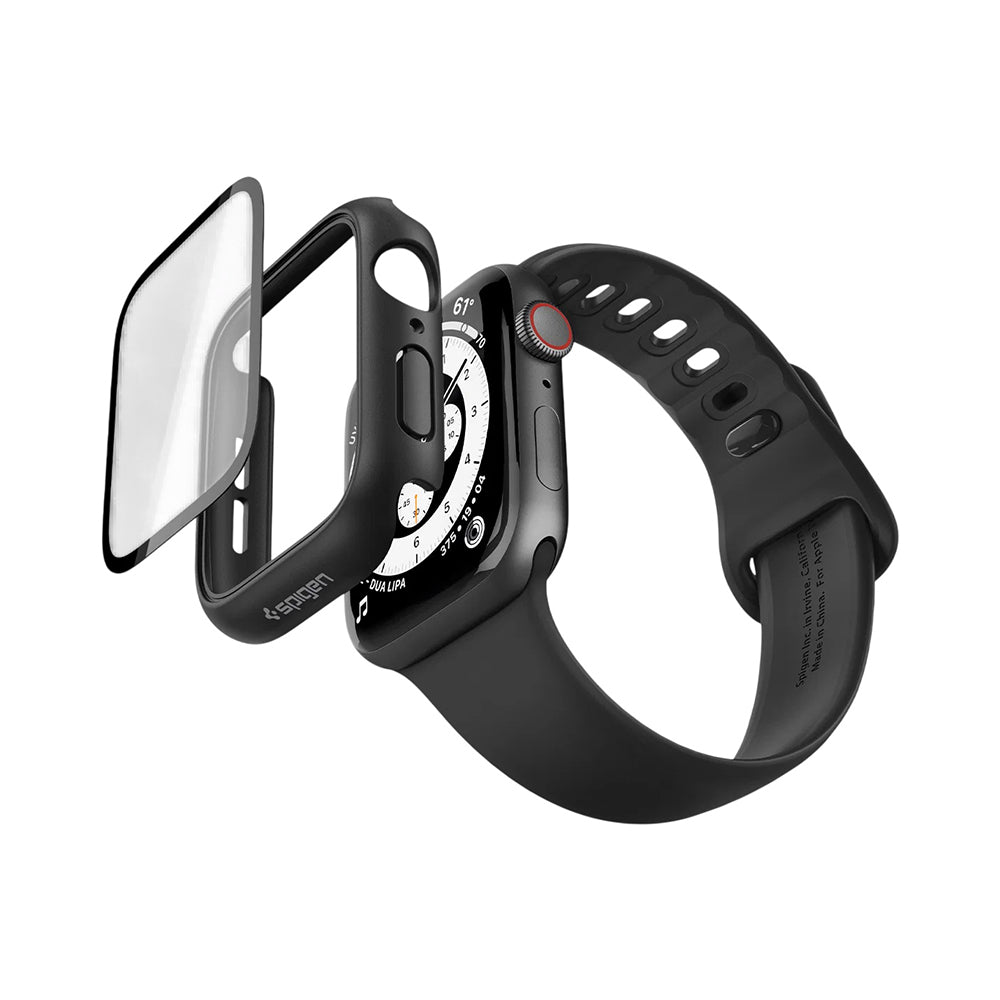 Spigen Thin Fit 360 kućište za Apple Watch Series 40mm, Crna ACS11593