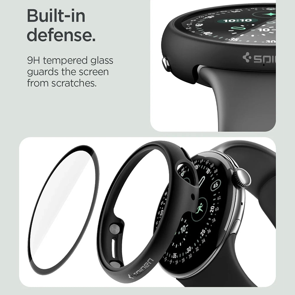 Spigen Thin Fit 360 kućište za Google Pixel Watch 45mm Series, Crna ACS11746