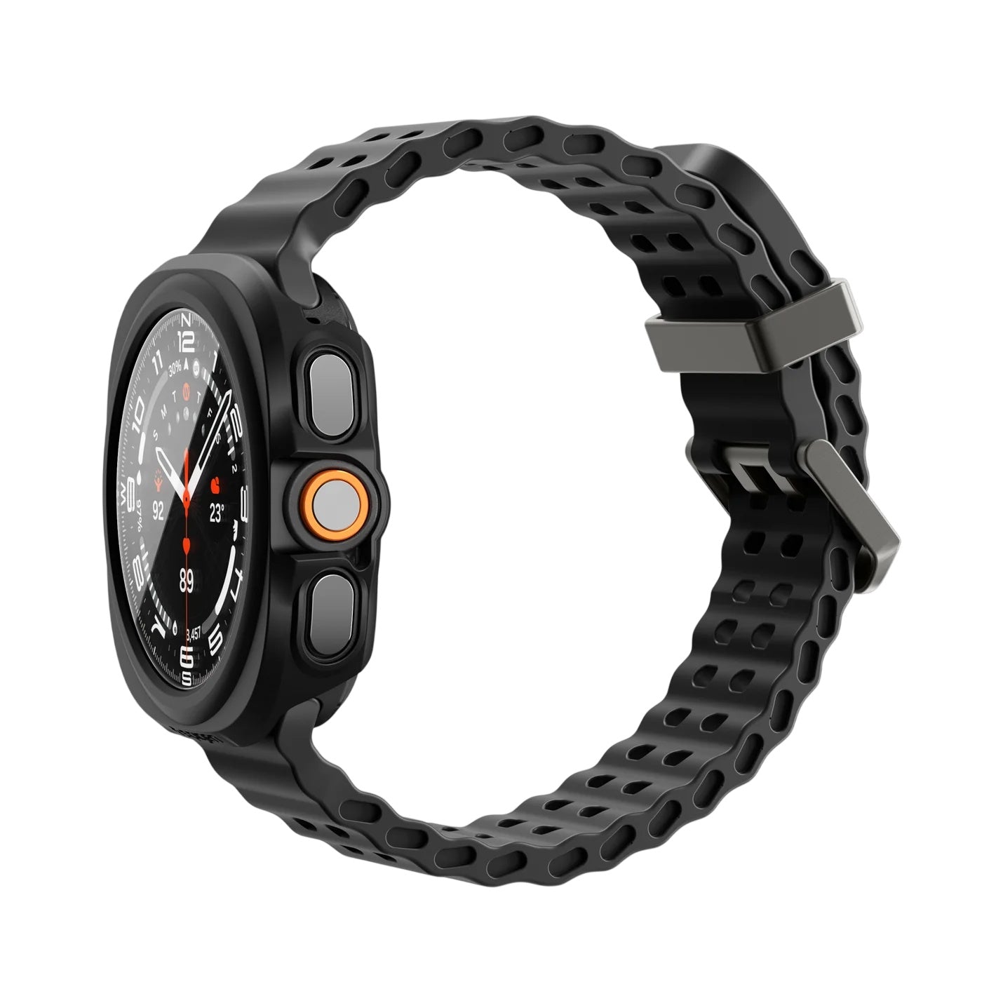 Spigen Thin Fit 360 kućište za Samsung Galaxy Watch Ultra2, Crna ACS11609