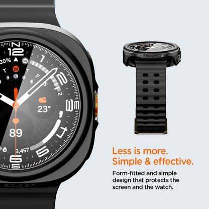 Spigen Thin Fit 360 kućište za Samsung Galaxy Watch Ultra2, Crna ACS11609