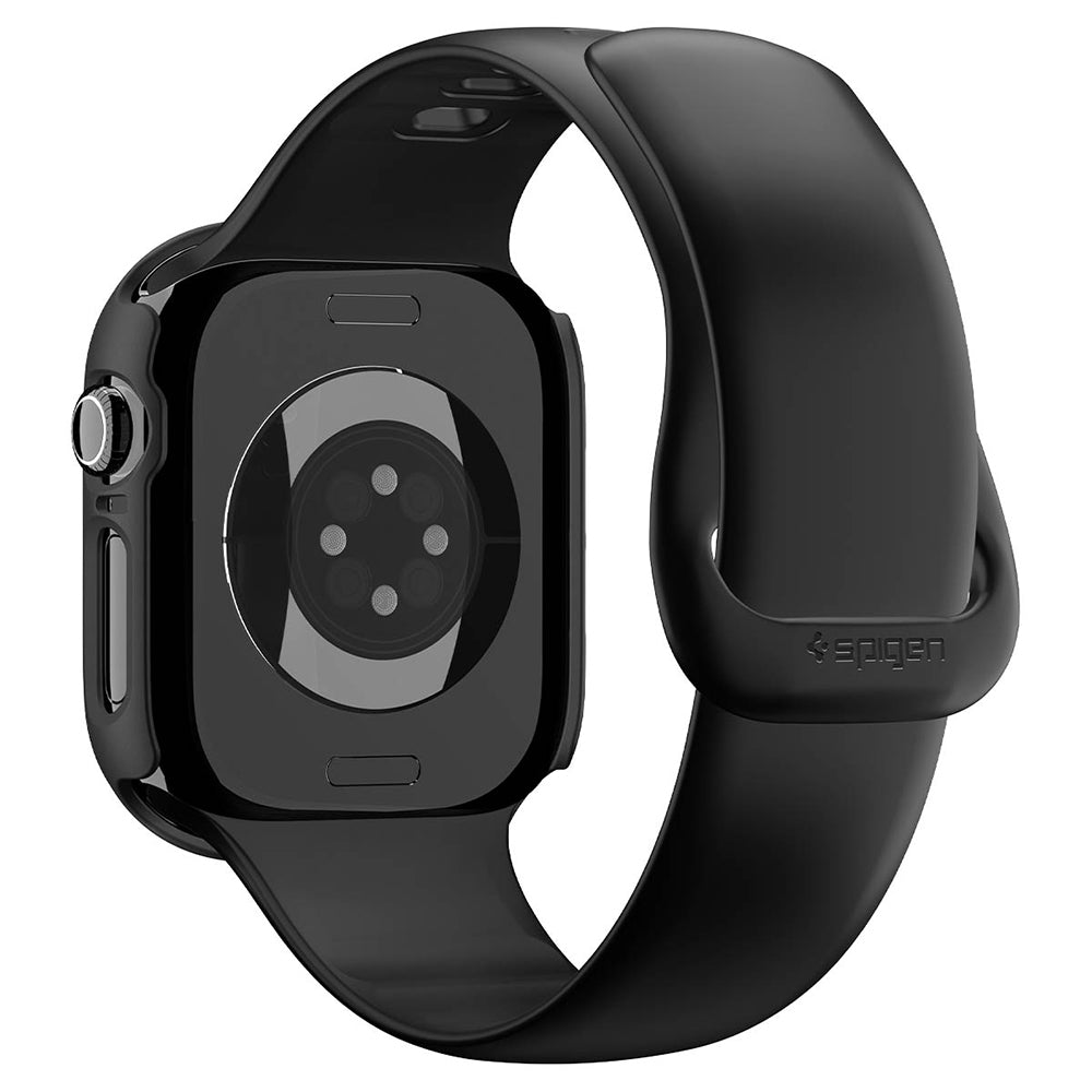 Spigen Thin Fit kućište za Apple Watch 12 42mm, Crna ACS11880