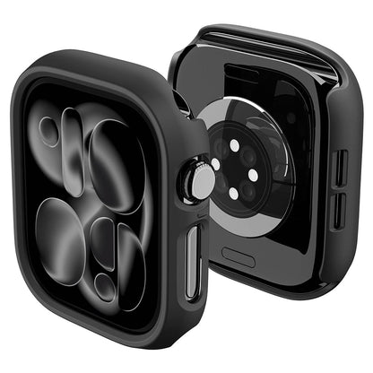 Spigen Thin Fit maska za Apple Watch 12 46mm, Crna ACS11890