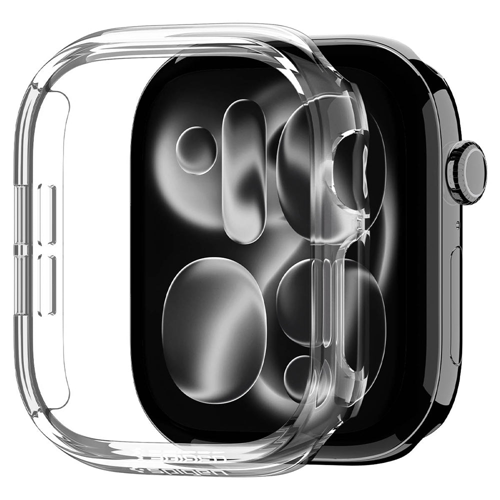 Spigen Thin Fit maskica za Apple Watch Series 12 42 mm, prozirna ACS11881