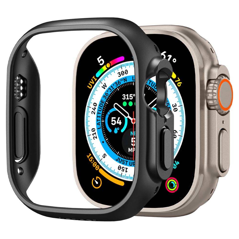 Spigen Thin Fit futrola za Apple Watch Ultra Series, Crna ACS05458