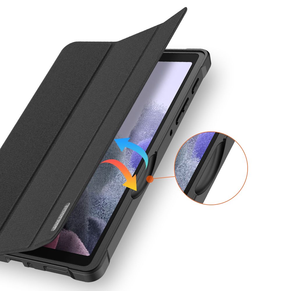 Futrola za Samsung Galaxy Tab A7 Lite, DUX DUCIS, Domo, Crna
