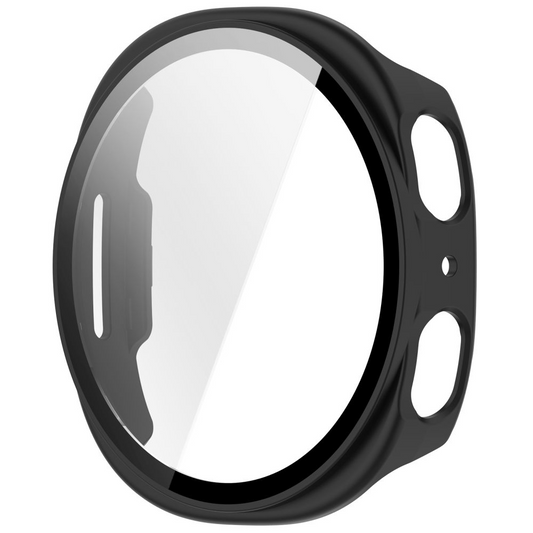 Tech-Protect Defense futrola za Samsung Galaxy Watch9 / Watch8 40mm, Set 2 komada, Crna / Prozirna