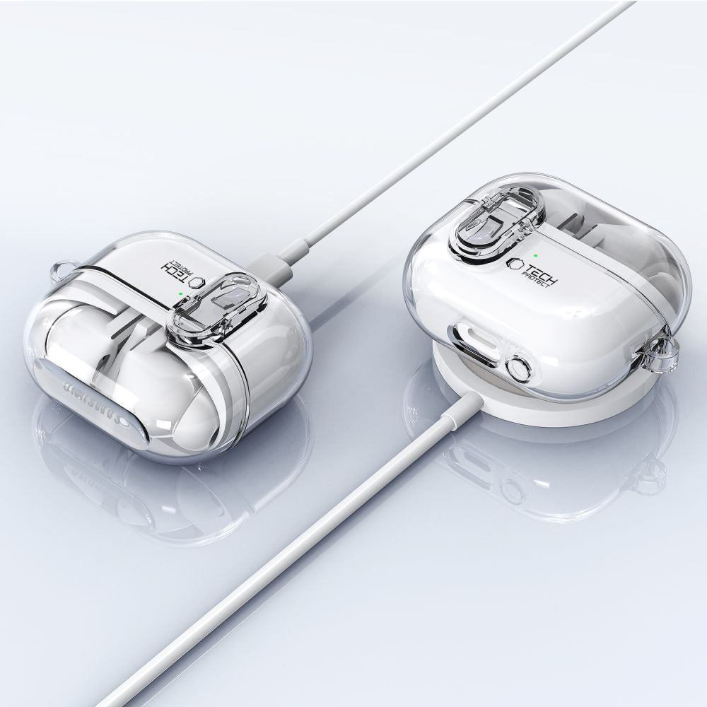 Futrola Tech-Protect Flexair za Samsung Galaxy Buds3 FE / Buds3 Pro / Buds3, Prozirna