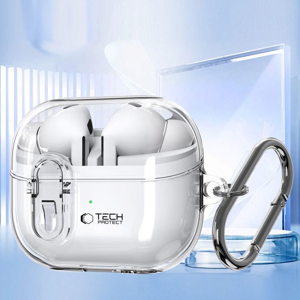 Futrola Tech-Protect Flexair za Samsung Galaxy Buds3 FE / Buds3 Pro / Buds3, Prozirna