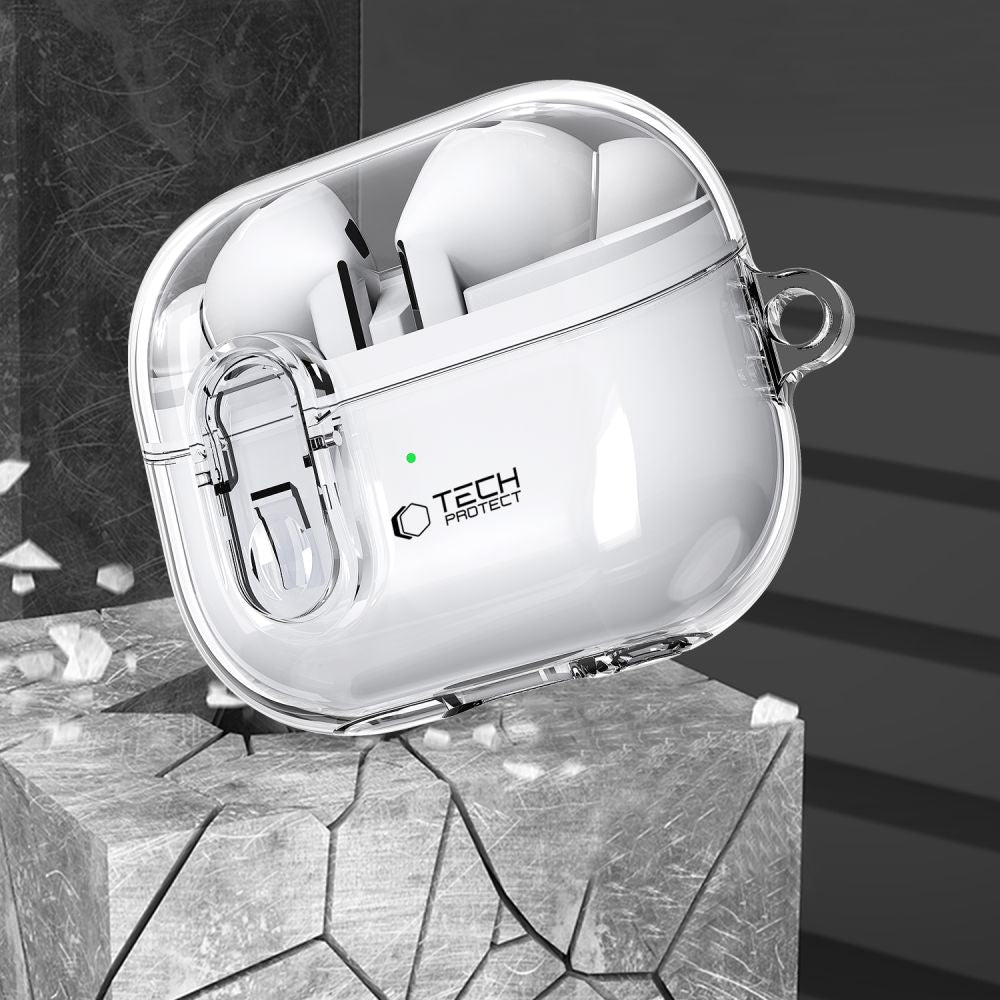 Futrola Tech-Protect Flexair za Samsung Galaxy Buds3 FE / Buds3 Pro / Buds3, Prozirna