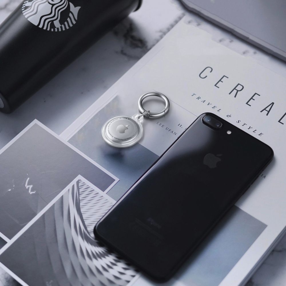 Futrola Tech-Protect Icon za Apple AirTag, Prozirna