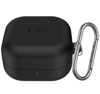 Futrola Tech-Protect Silicone Hook za Samsung Galaxy Buds4 / Buds4 Pro, Crna