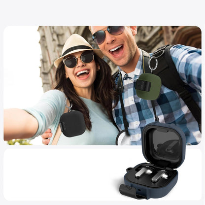 Futrola Tech-Protect Slim Hook za Samsung Galaxy Buds4 / Buds4 Pro, Tamnoplava