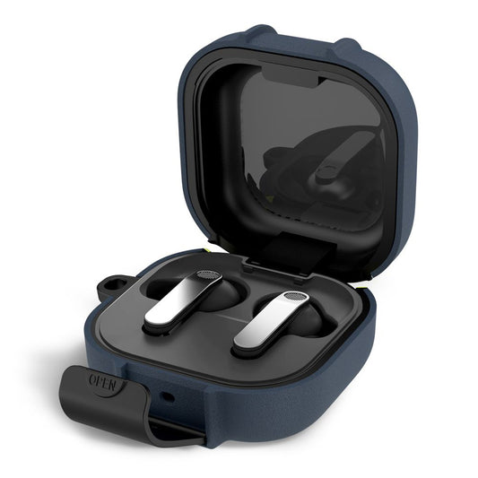 Futrola Tech-Protect Slim Hook za Samsung Galaxy Buds4 / Buds4 Pro, Tamnoplava