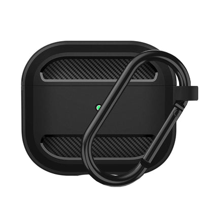 Techsuit Carbon futrola za Apple AirPods 3, Crna