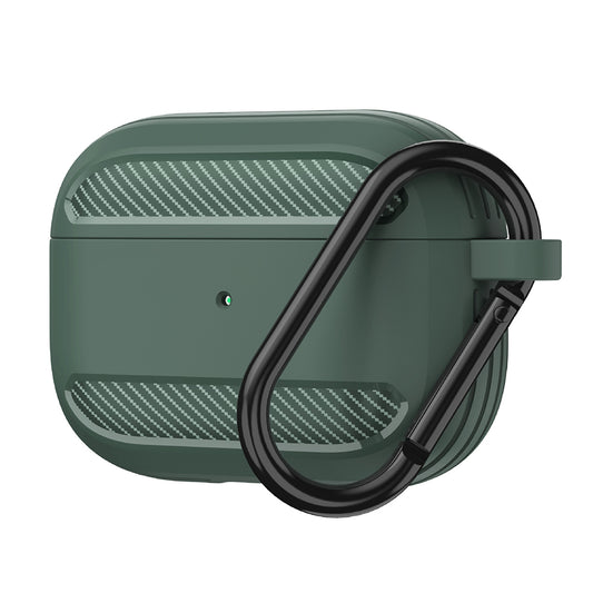 Techsuit Carbon futrola za Apple AirPods 3, Zelena