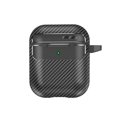Techsuit CarbonFiber futrola za Apple AirPods Gen 2 / Gen 1, Crna
