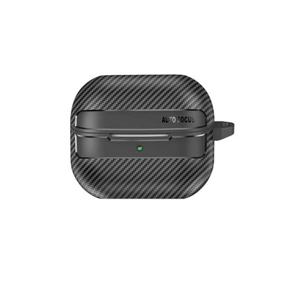 Techsuit CarbonFiber futrola za Samsung Galaxy Buds3 FE / Buds3 Pro / Buds3, Crna